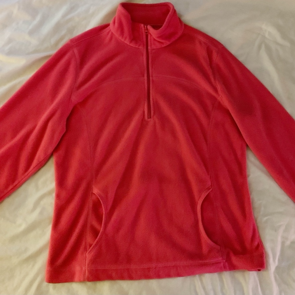 Pink fleece pullover - Picture 3 of 3